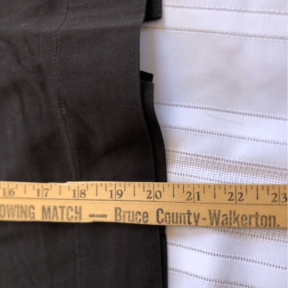 Vtg Classic Black Women's Pencil Skirt - Picture 10 of 12